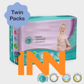 INNHJ-HUB-001 MODEL WHOLESALE NEWBORN MINI MIDI MAXI JUNIOR EXTRA LARGE FLEXIBLE UNISEX PREMIUM ABSORBENT DIAPERS